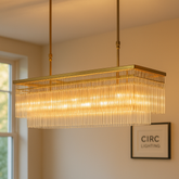 Amadeo Rectangular Chandelier 72"